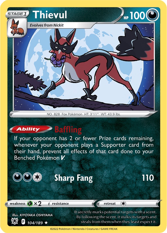 Reverse Holo - THIEVUL