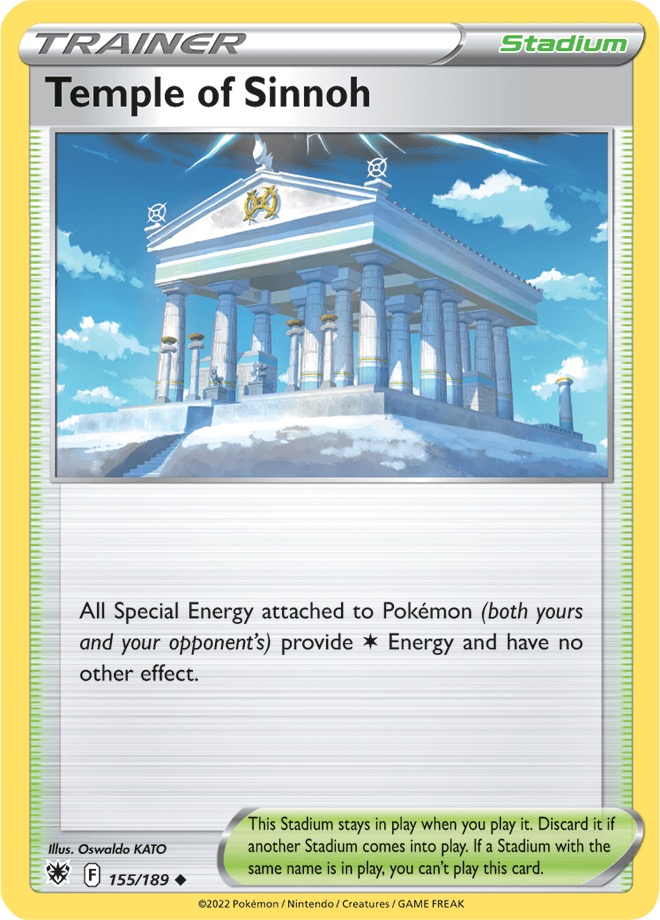 Trainer - TEMPLE OF SINNOH