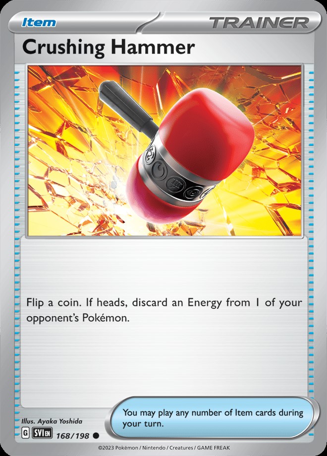 Reverse Holo - Trainer - CRUSHING HAMMER
