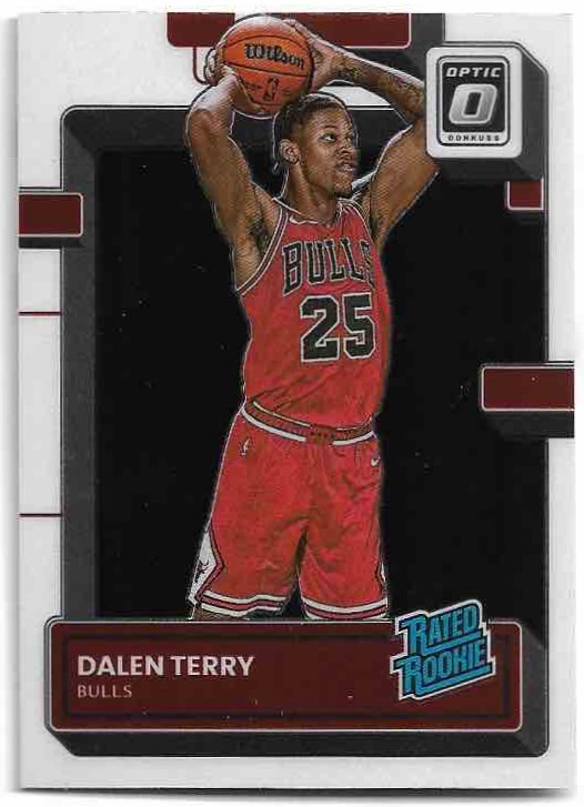 Rated Rookie DALEN TERRY 22-23 Panini Donruss Optic Basketball