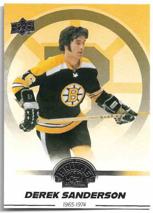 DEREK SANDERSON 23-24 UD Boston Bruins Centennial