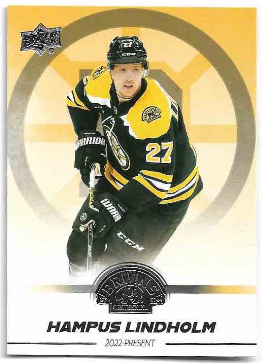 HAMPUS LINDHOLM 23-24 UD Boston Bruins Centennial