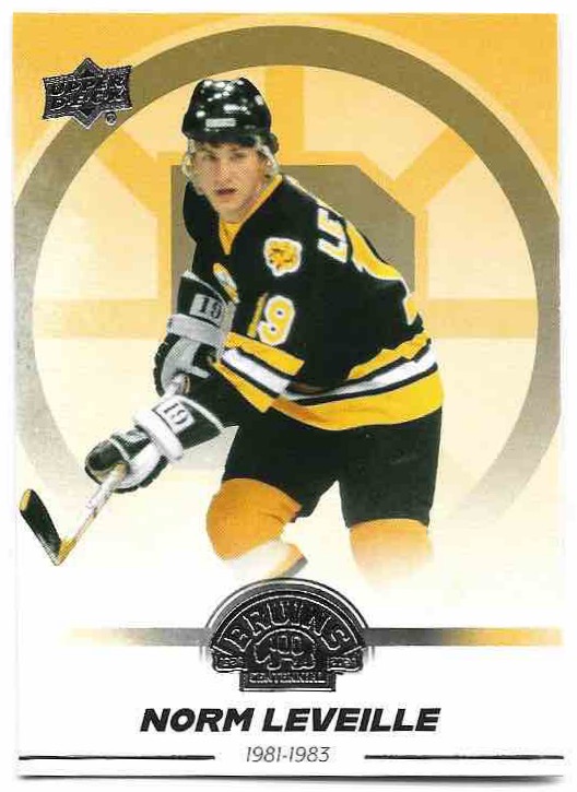NORM LEVEILLE 23-24 UD Boston Bruins Centennial