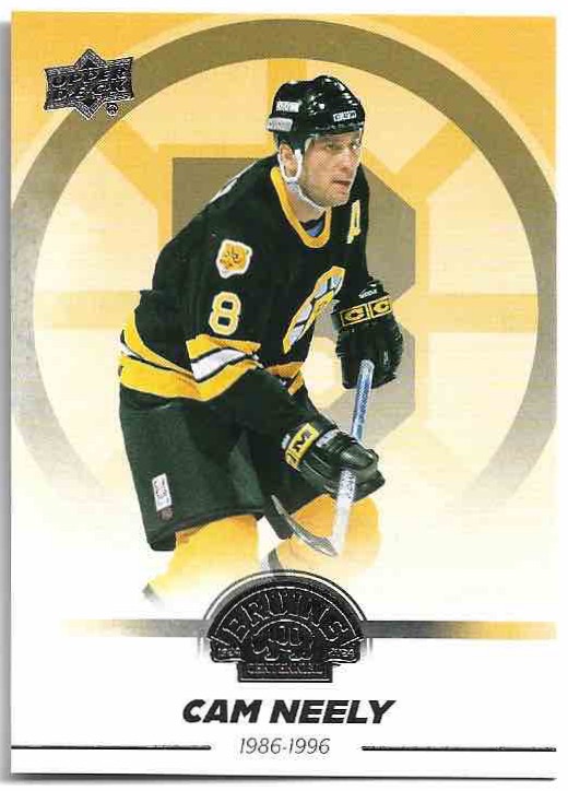 CAM NEELY 23-24 UD Boston Bruins Centennial