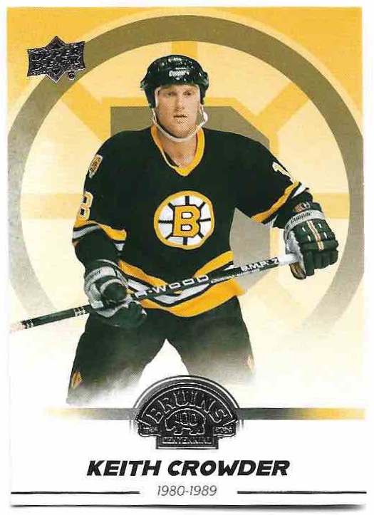 KEITH CROWDER 23-24 UD Boston Bruins Centennial