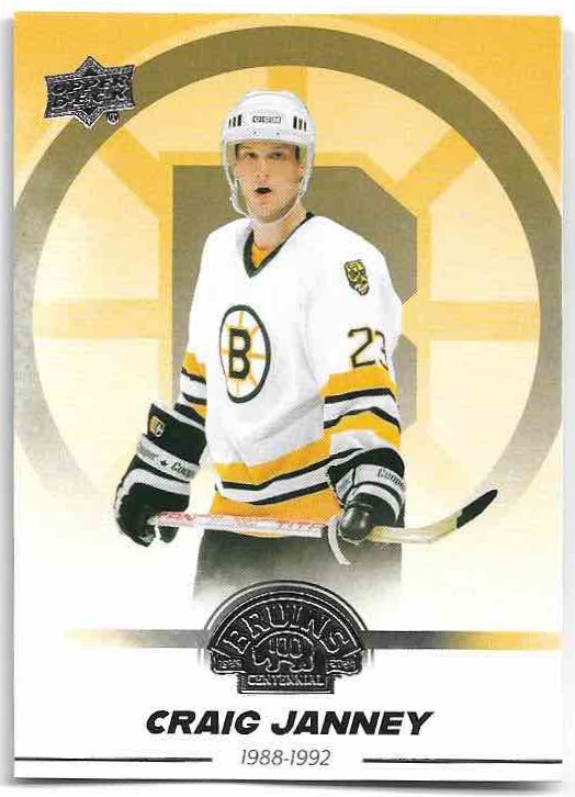 CRAIG JANNEY 23-24 UD Boston Bruins Centennial