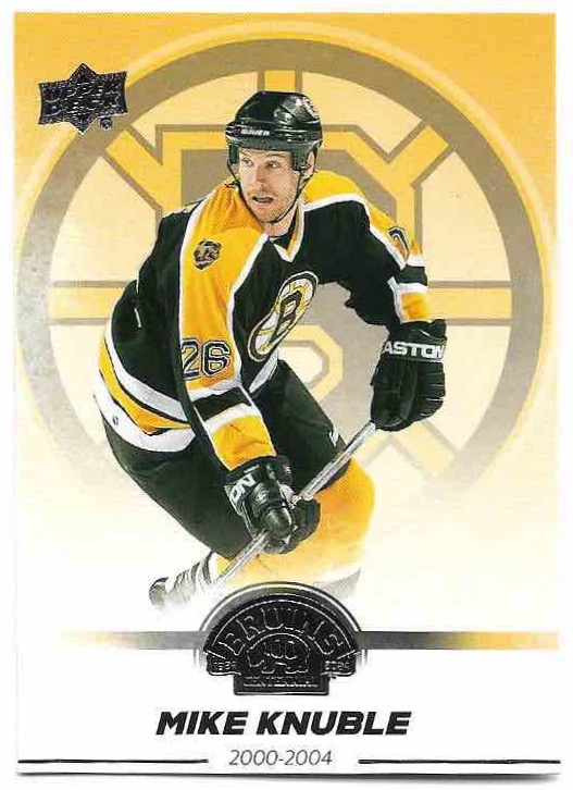 MIKE KNUBLE 23-24 UD Boston Bruins Centennial