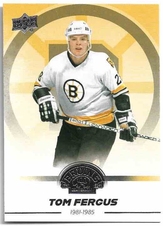 TOM FERGUS 23-24 UD Boston Bruins Centennial