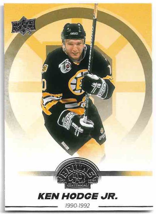 KEN HODGE JR. 23-24 UD Boston Bruins Centennial