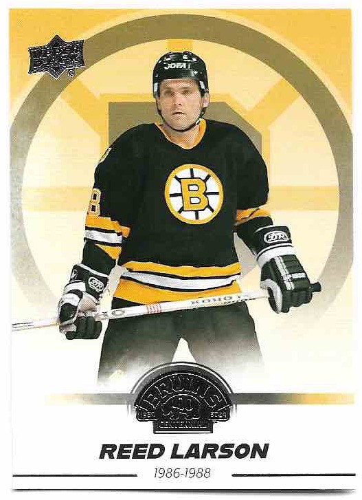 REED LARSON 23-24 UD Boston Bruins Centennial