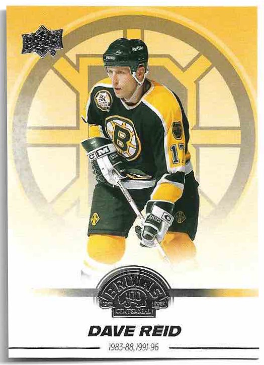 DAVE REID 23-24 UD Boston Bruins Centennial