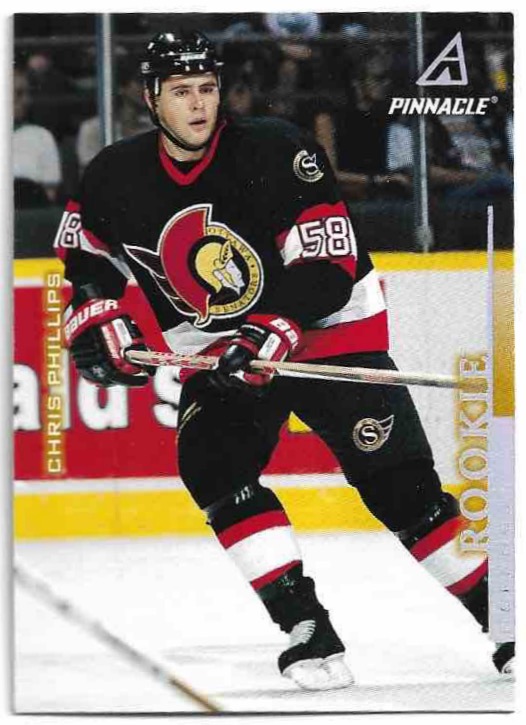 Rookie CHRIS PHILLIPS 97-98 Pinnacle