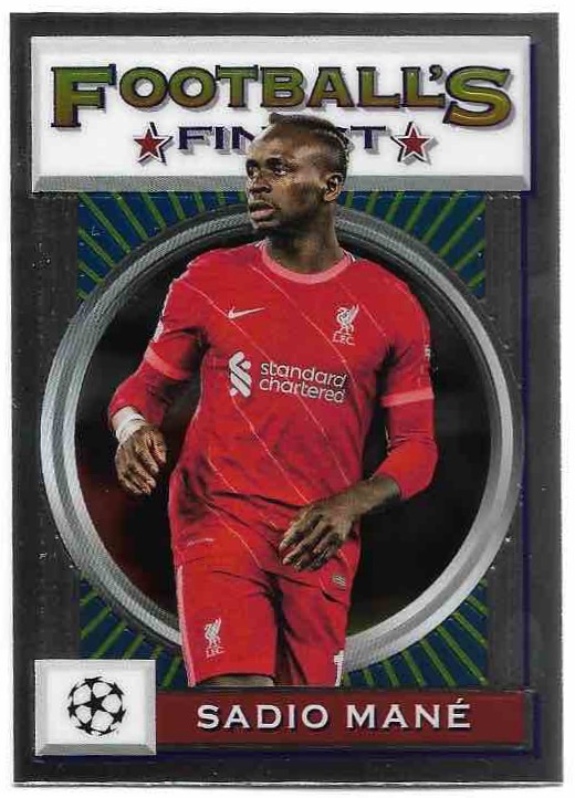 SADIO MANE 21-22 Topps Football's Finest Flashbacks