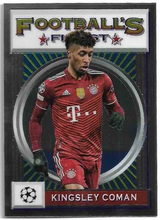 KINGSLEY COMAN 21-22 Topps Football's Finest Flashbacks