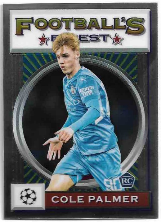 Rookie COLE PALMER 21-22 Topps Football's Finest Flashbacks