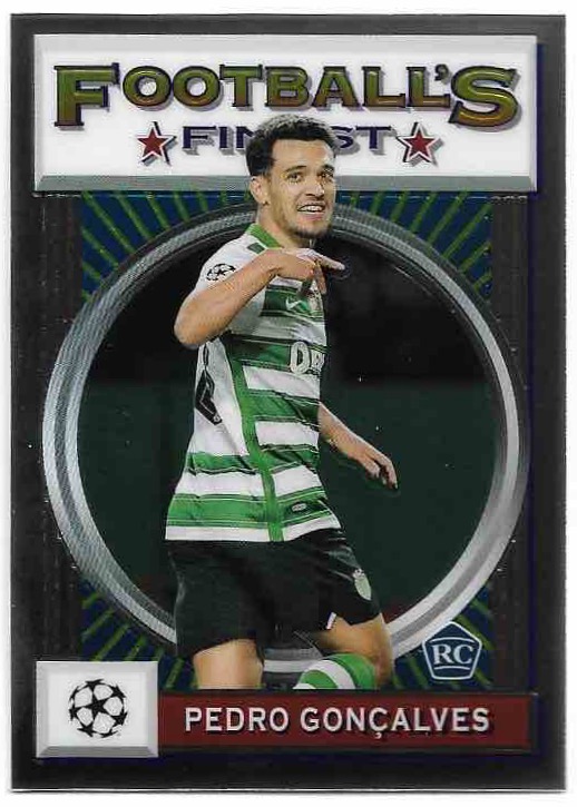 Rookie PEDRO GONCALVES 21-22 Topps Football's Finest Flashbacks