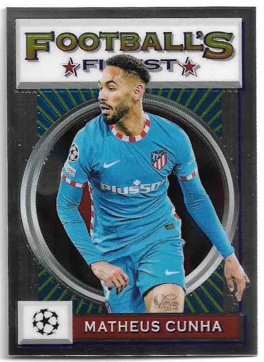 MATHEUS CUNHA 21-22 Topps Football's Finest Flashbacks