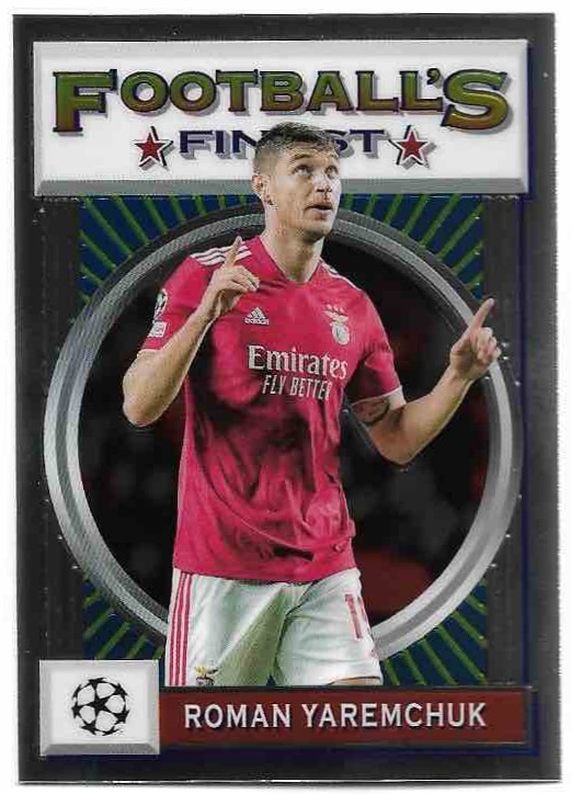 ROMAN YAREMCHUK 21-22 Topps Football's Finest Flashbacks