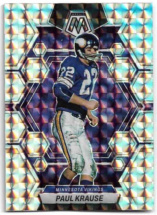 Mosaic Prizm PAUL KRAUSE 2023 Panini Mosaic Football