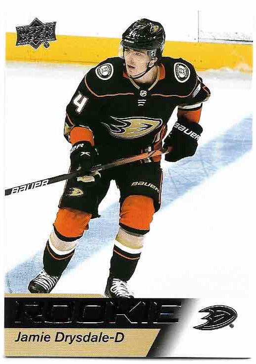 Rookie JAMIE DRYSDALE 21-22 UD Star Rookies Box Set