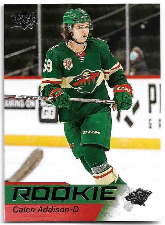 Rookie CALLEN ADDISON 21-22 UD Star Rookies Box Set