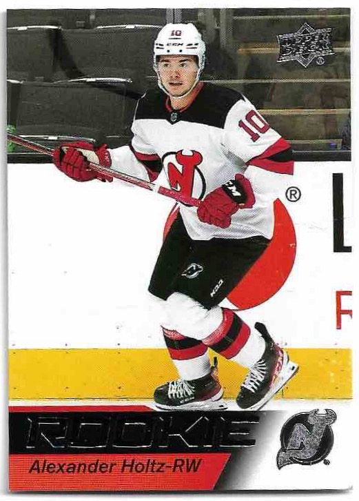 Rookie ALEXANDER HOLTZ 21-22 UD Star Rookies Box Set