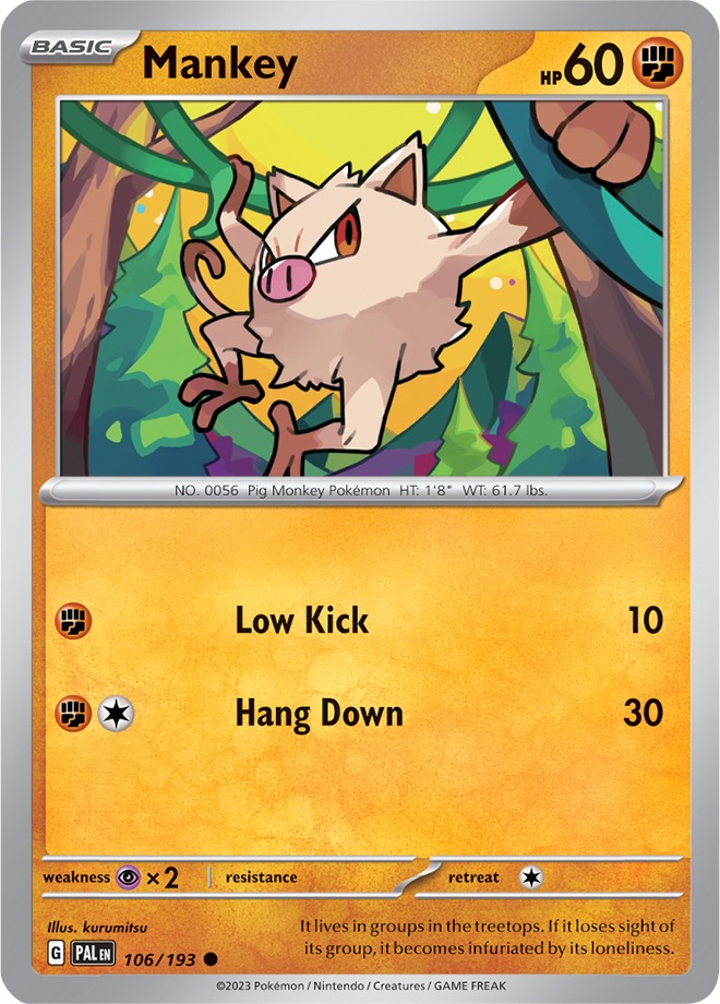 Reverse Holo - MANKEY