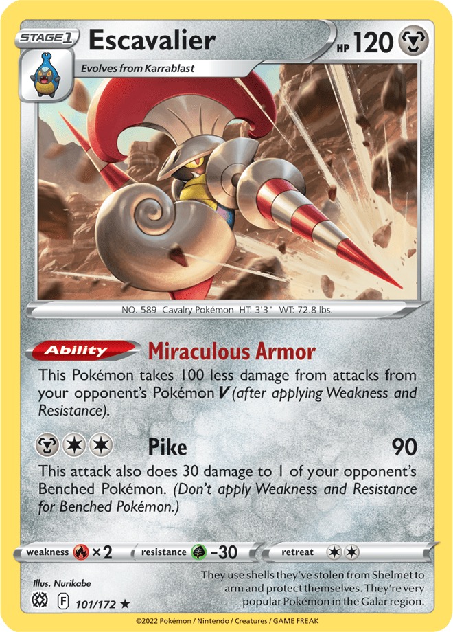 Reverse Holo - ESCAVALIER