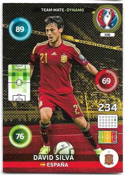 DAVID SILVA 2016 UEFA Euro France