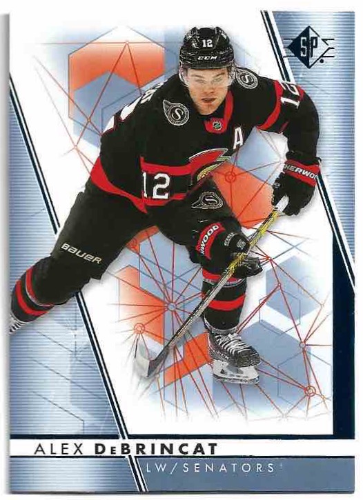 Blue ALEX DEBRINCAT 22-23 UD SP Hockey