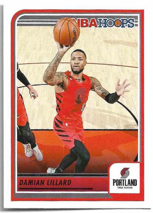 DAMIAN LILLARD 23-24 Panini Hoops Basketball