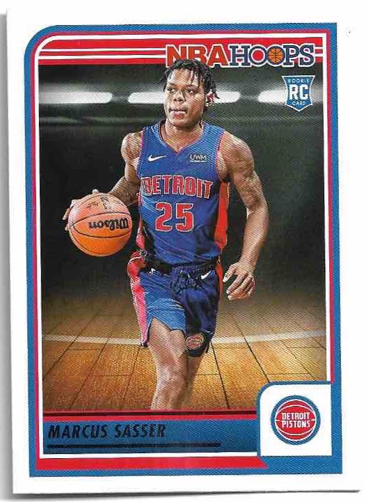 Rookie MARCUS SASSER 23-24 Panini Hoops Basketball