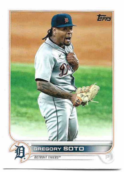 GREGORY SOTO 2022 Topps Series 1 Baseball
