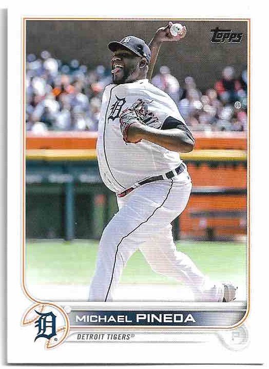 MICHAEL PINEDA 2022 Topps Update Series Baseball