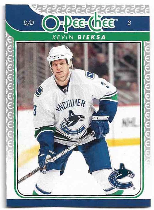 KEVIN BIEKSA 09-10 UD O-Pee-Chee