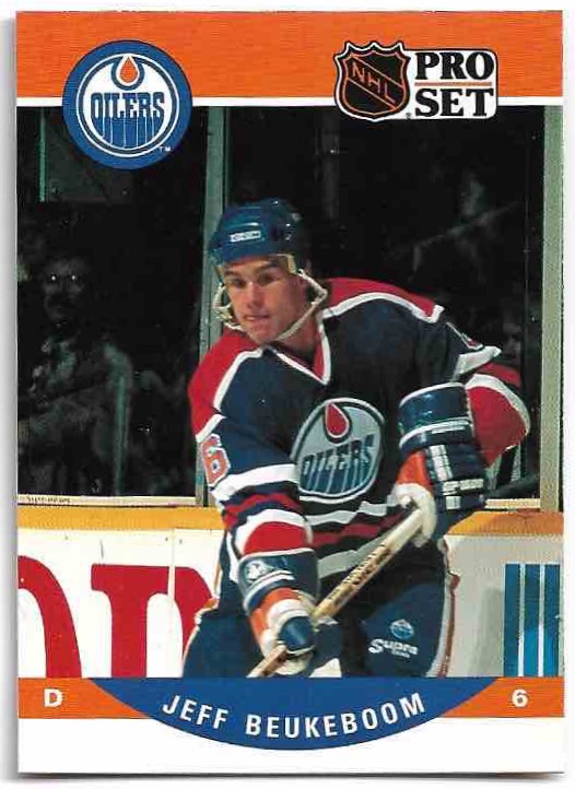 JEFF BEUKEBOOM 90-91 Pro Set