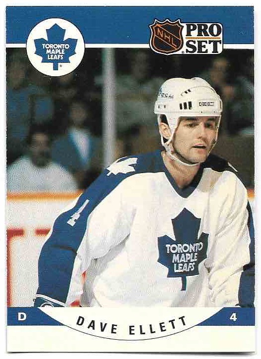 DAVE ELLETT 90-91 Pro Set