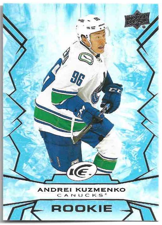 Rookie ANDREI KUZMENKO 22-23 UD Ice