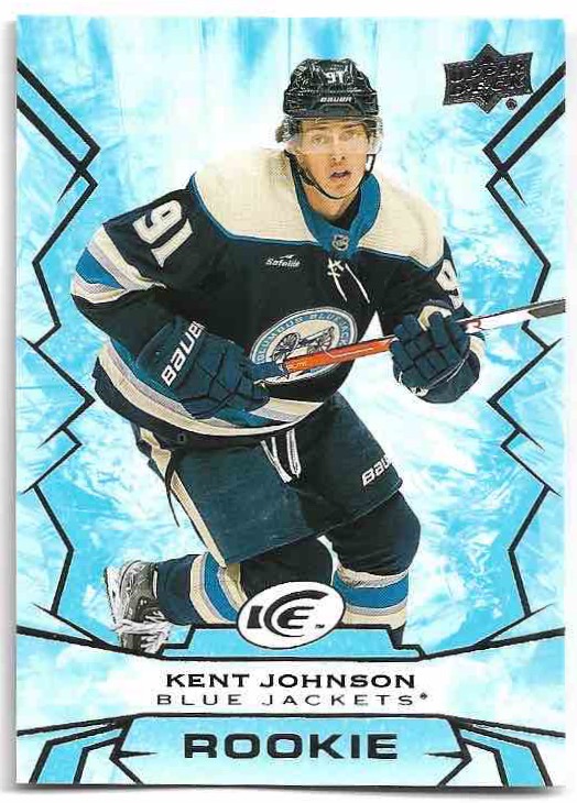 Rookie KENT JOHNSON 22-23 UD Ice