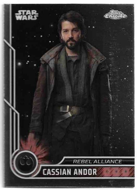 CASSIAN ANDOR 2023 Topps Chrome Star Wars