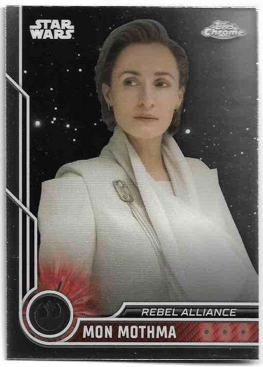 MON MOTHMA 2023 Topps Chrome Star Wars