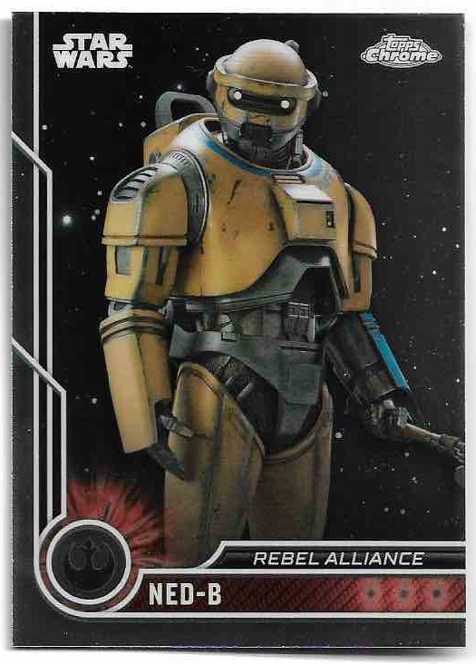 NED-B 2023 Topps Chrome Star Wars