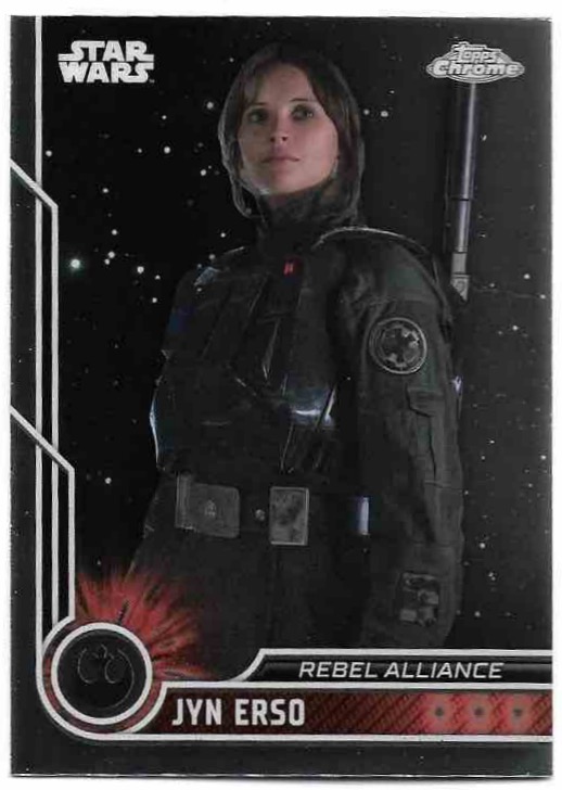 JYN ERSO 2023 Topps Chrome Star Wars