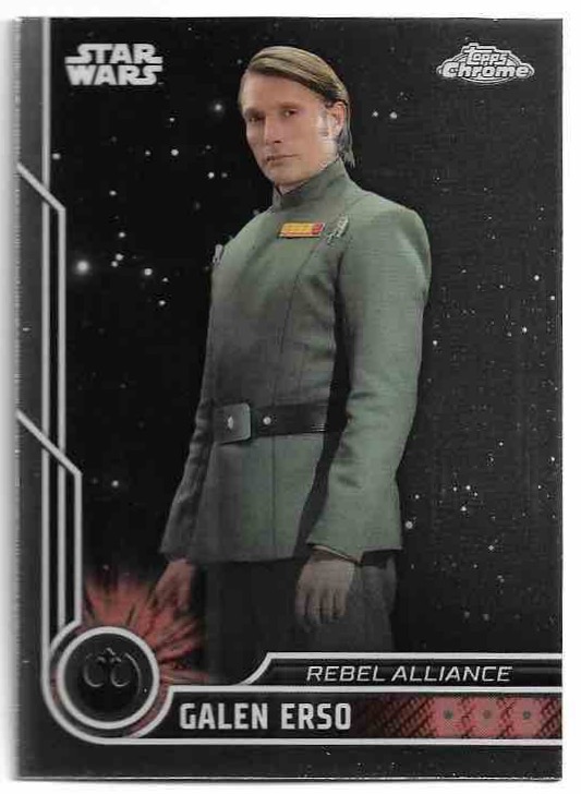 GALEN ERSO 2023 Topps Chrome Star Wars