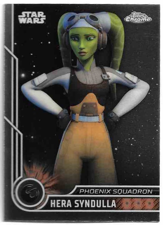 HERA SYNDULLA 2023 Topps Chrome Star Wars