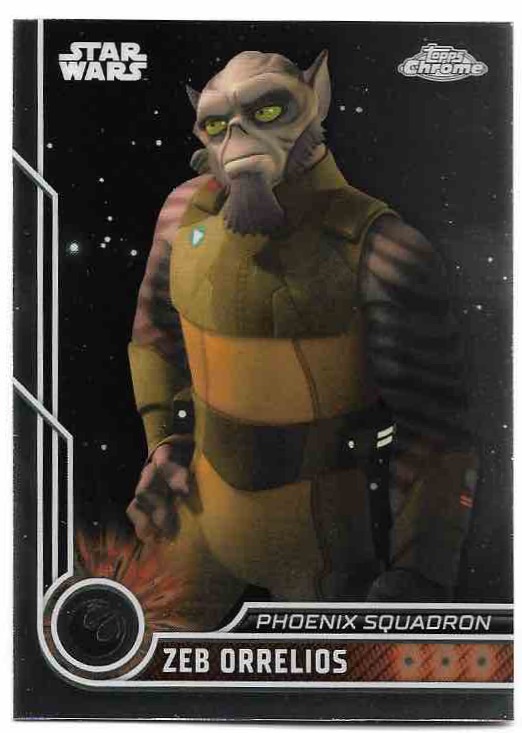 ZEB ORRELIOS 2023 Topps Chrome Star Wars