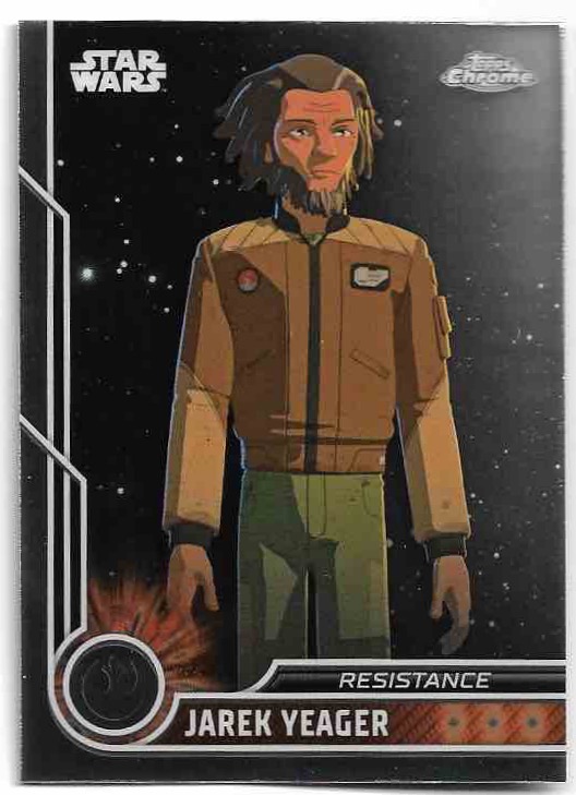 JAREK YEAGER 2023 Topps Chrome Star Wars