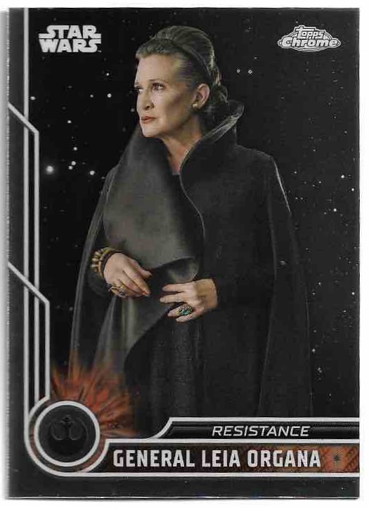 GENERAL LEIA ORGANA 2023 Topps Chrome Star Wars