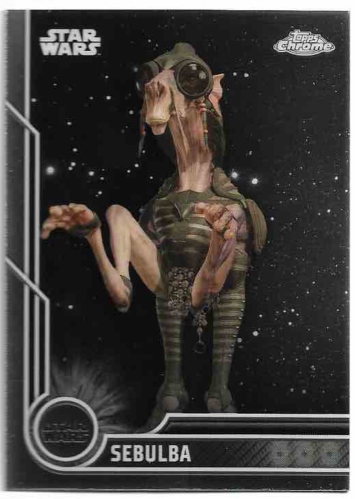 SEBULBA 2023 Topps Chrome Star Wars