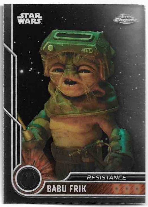 BABU FRIK 2023 Topps Chrome Star Wars